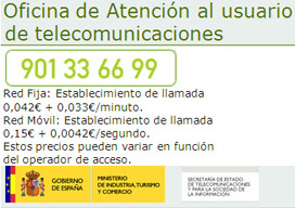 Oficina de atención ao usuario de telecomunicacións